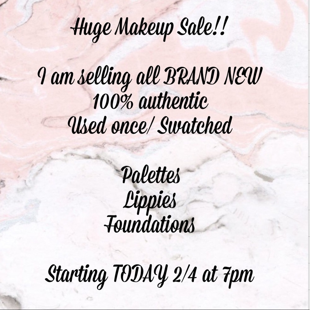 ✨HUGE MAKEUP SALE! ✨